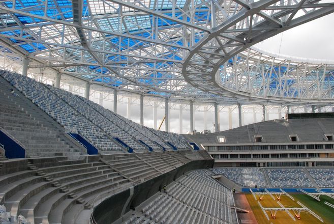 Делегация FIFA оценила степень готовности стадиона &laquo;Нижний Новгород&raquo; к ЧМ-2018 (ФОТО) - фото 55