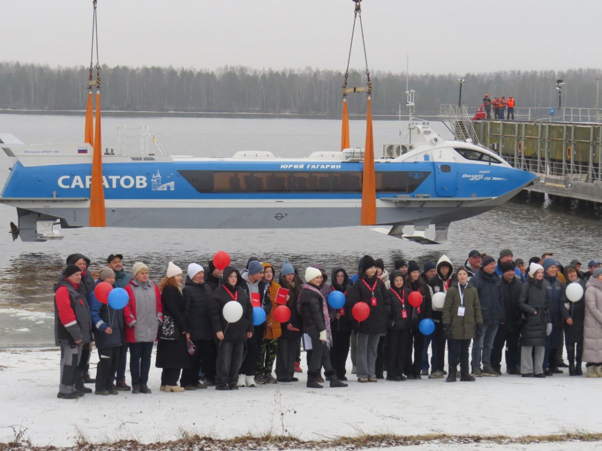 Девятнадцатый &laquo;Валдай&raquo; спустили на воду в Нижегородской области - фото 1