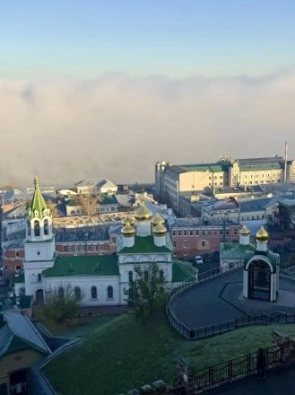 Евгений Люлин поделился восхитительными фото Нижнего Новгорода в тумане - фото 2