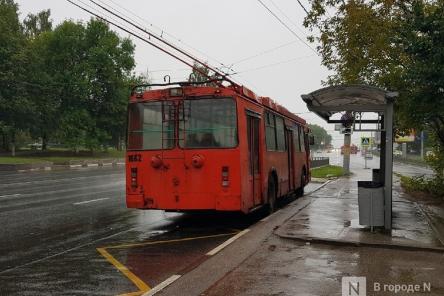 Троллейбус № 8 в Нижнем Новгороде отменят с 23 августа