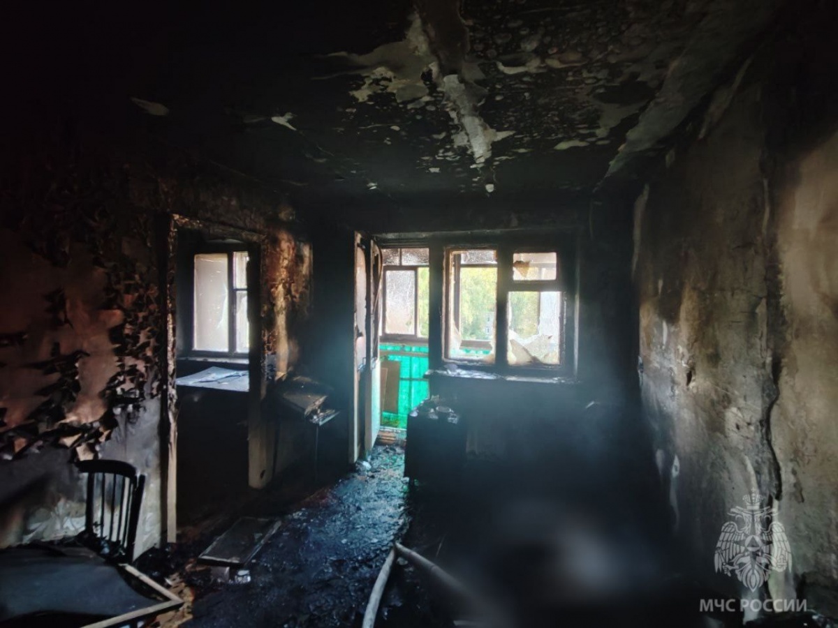 Мужчина погиб на пожаре в многоэтажке в Нижнем Новгороде  - фото 1