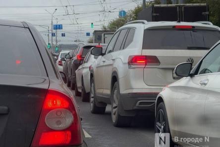 Огромные пробки сковали въезды в Нижний Новгород 18 октября