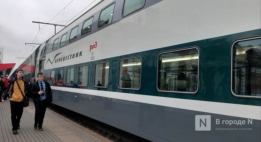 Двухэтажный «Буревестник» отправился в первый рейс из Нижнего Новгорода - фото 1