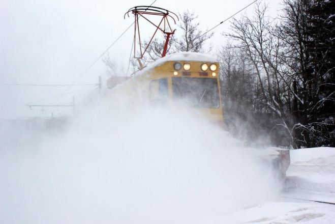Более 70 тысяч кубометров снега вывезли из Нижнего Новгорода за выходные - фото 1