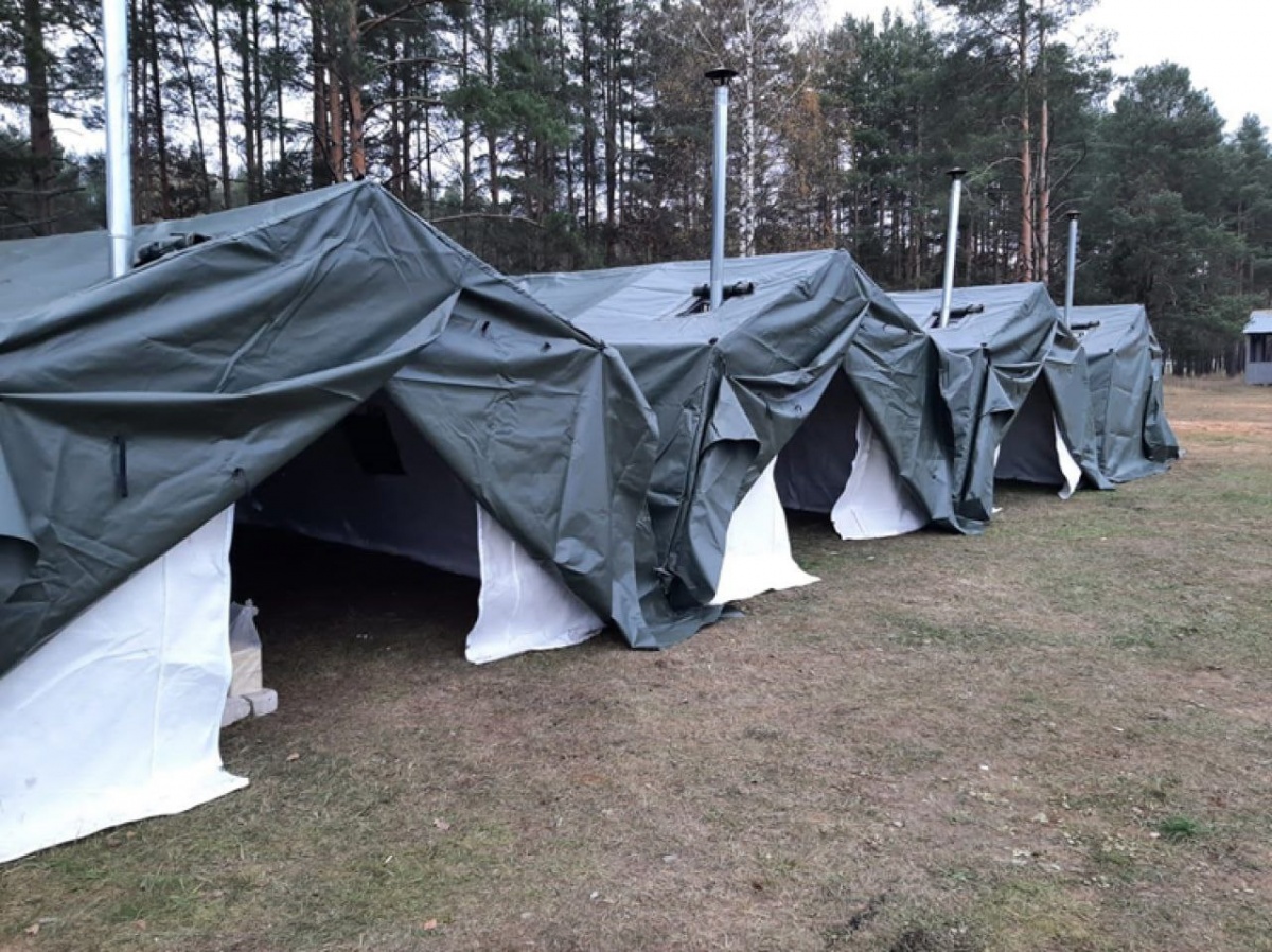 Палатки и квадрокоптеры доставили в военные части нижегородским мобилизованным - фото 1