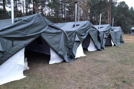 Палатки и квадрокоптеры доставили в военные части нижегородским мобилизованным