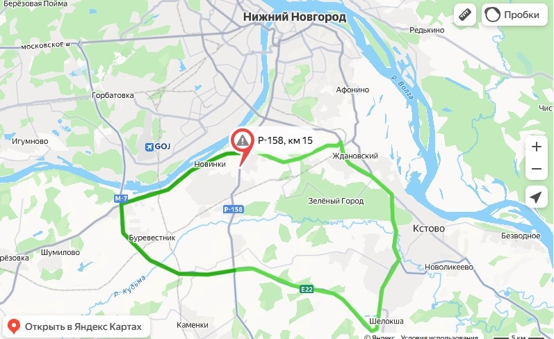 Трассу Р-158 перекроют ради строительства дублера проспекта Гагарина - фото 1