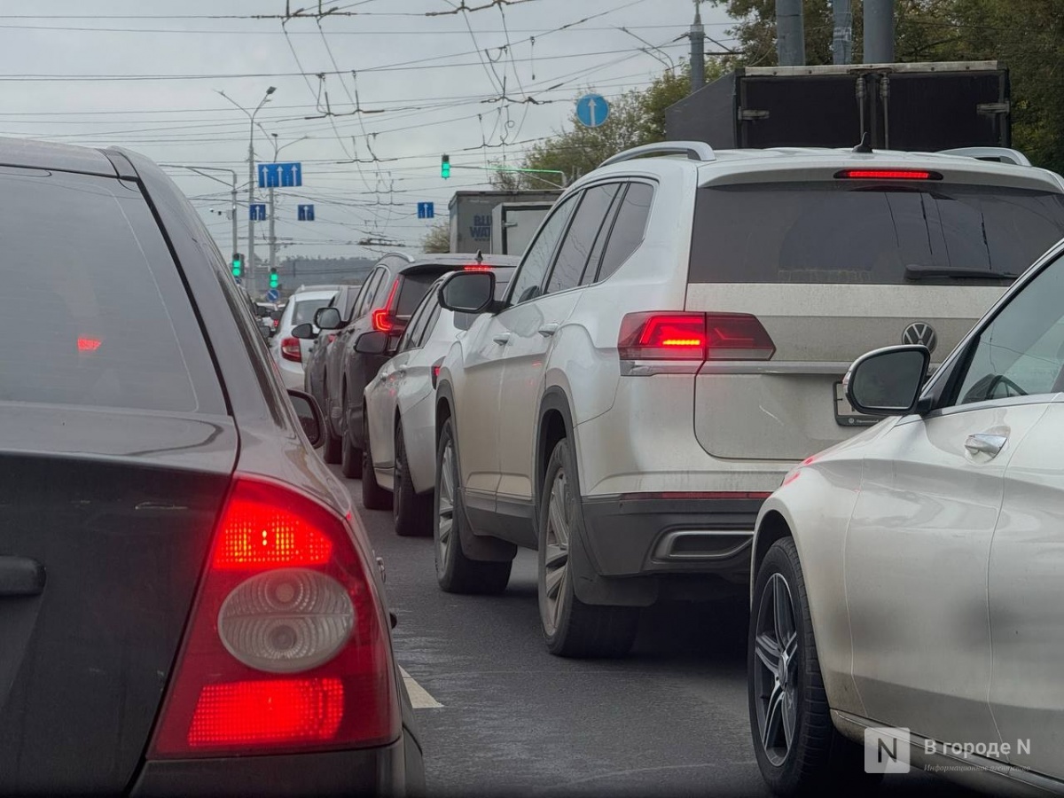 Нижегородцы застряли в восьмибалльных пробках вечером 24 апреля - фото 1