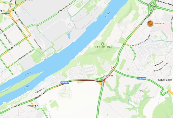 Пробка длиной в 8 км образовалась на Московском шоссе утром 3 декабря - фото 2