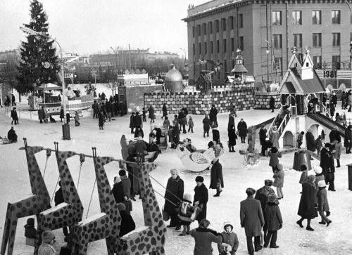 Автозаводский парк / Архив. Автозаводский парк От XIX века до советских времен: как раньше отмечали Новый год в Нижнем Новгороде — фото - фото 23