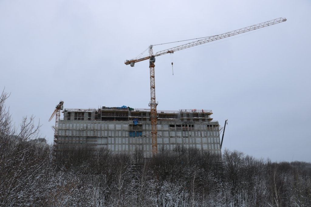 Нижегородцам показали новые фото со стройплощадок IT-кампуса &laquo;Неймарк&raquo; - фото 1