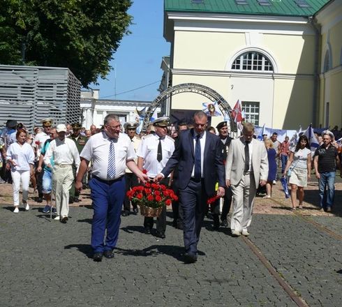 Митинг в честь дня ВМФ состоялся в Нижнем Новгороде - фото 3