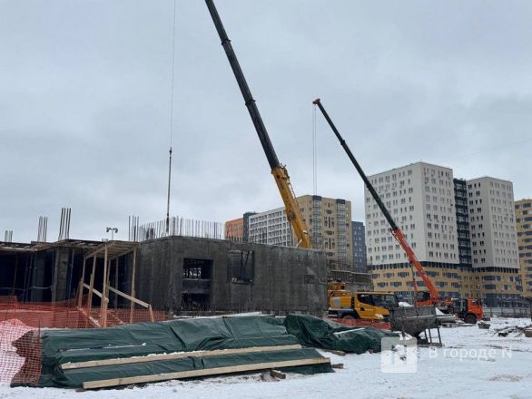 Фото со стройплощадки детсада в ЖК «Зенит» показали нижегородцам - фото 3