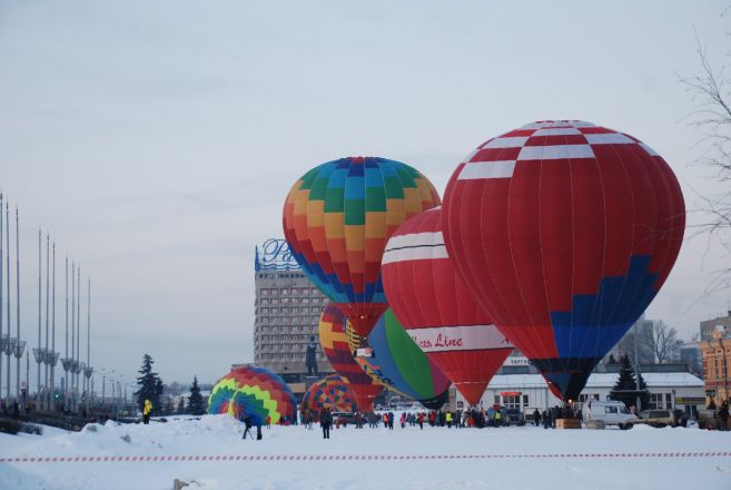 Гонка на воздушных шарах стартовала в Нижнем Новгороде (ФОТО) - фото 37