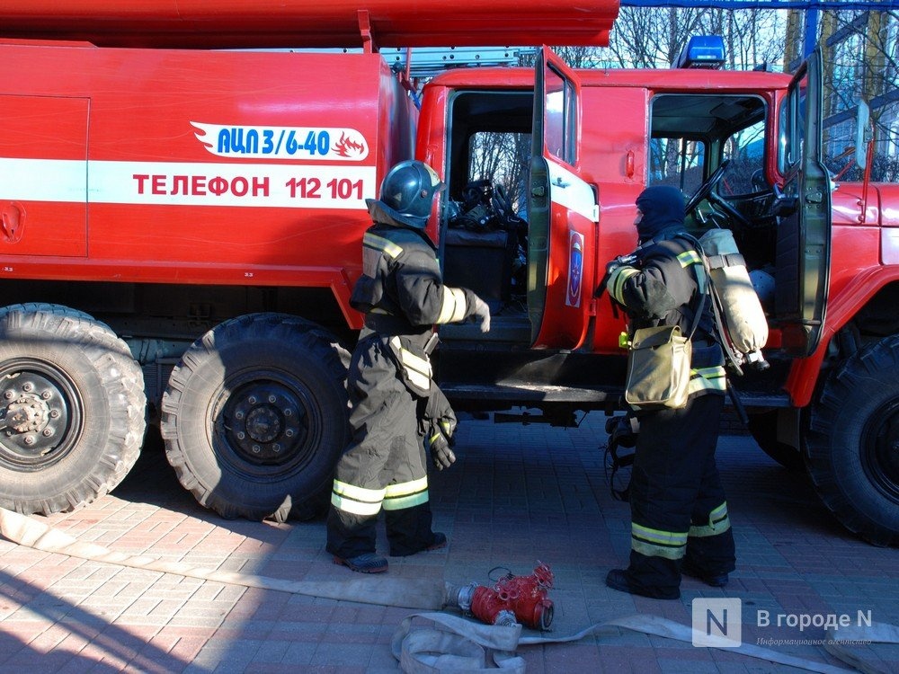 14 пожаров произошло в Нижегородской области за сутки