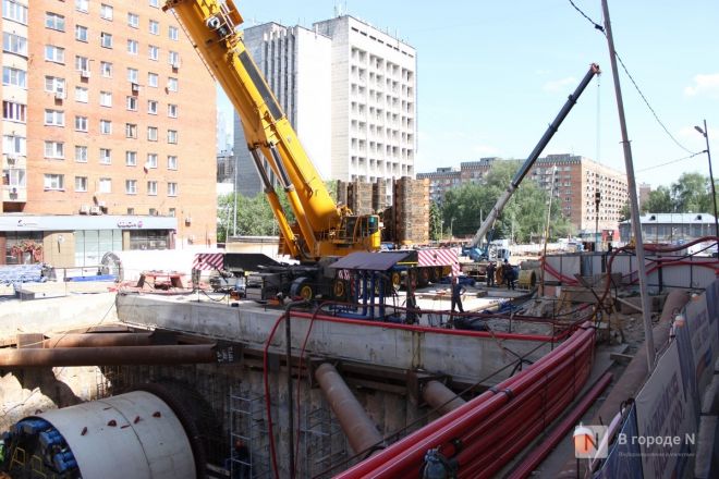 От метро до ИТ-кампуса: показываем, как сейчас выглядят самые важные стройки в Нижнем Новгороде - фото 56