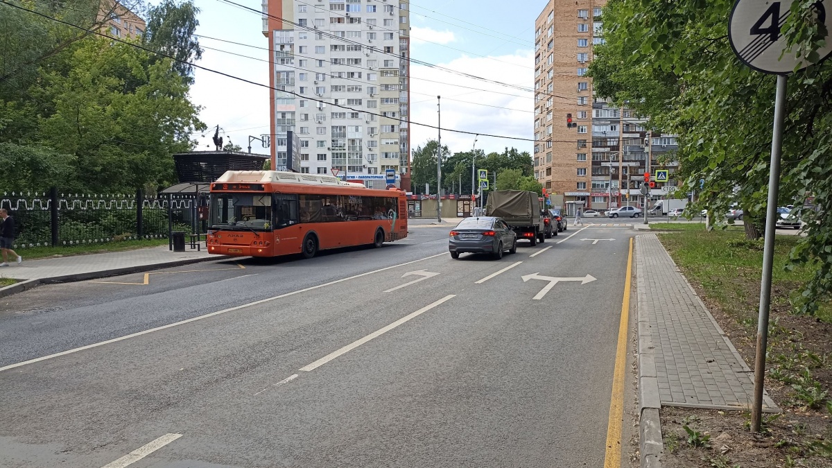 Схему движения изменили на перекрестке на проспекте Ленина - фото 1