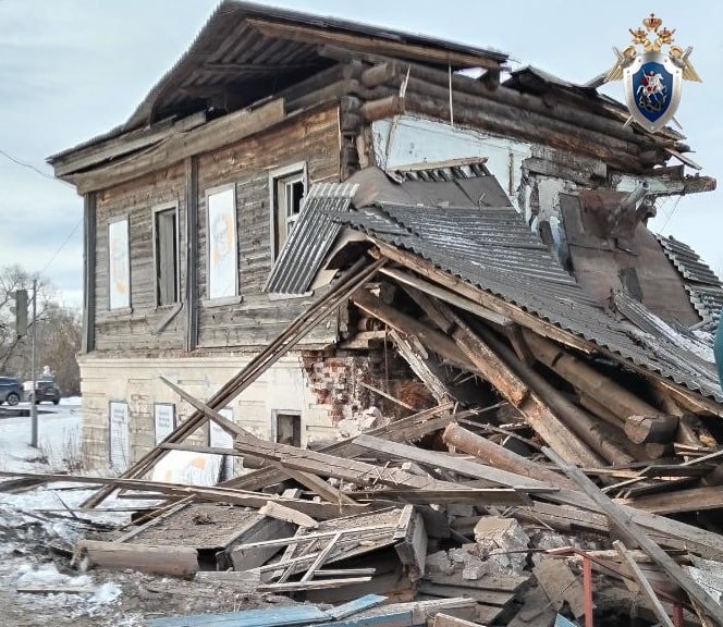Пострадавшее от взрыва здание ломбарда в Лукоянове подлежит восстановлению