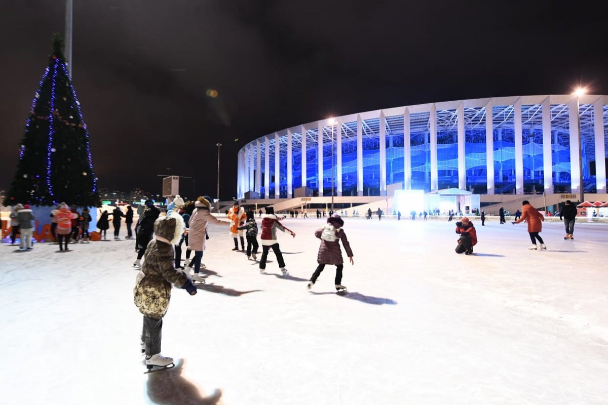 Каток в парке швейцария нижний новгород