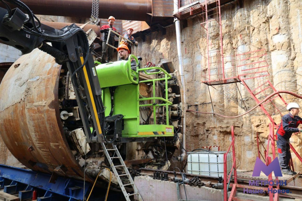 Новые фото со стройплощадки метро на Сенной показали нижегородцам - фото 2