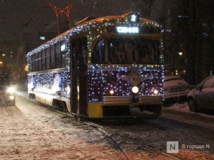 Нижегородский общественный транспорт будет работать в новогоднюю ночь