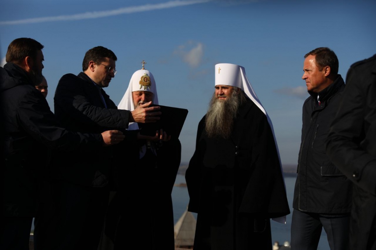 Патриарх Кирилл высоко оценил обновленный Нижегородский кремль - фото 1