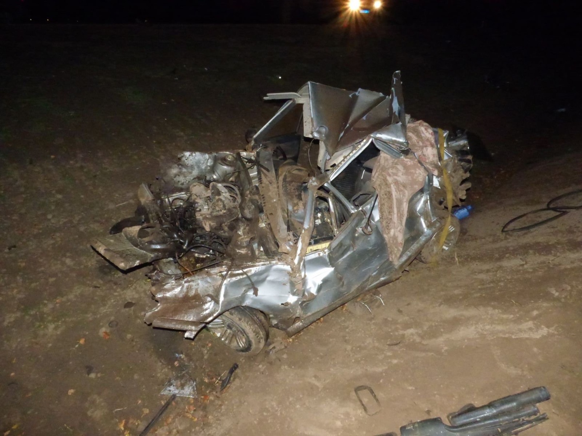 Автомобиль опрокинулся в кювет в Нижегородской области: водитель погиб - фото 1
