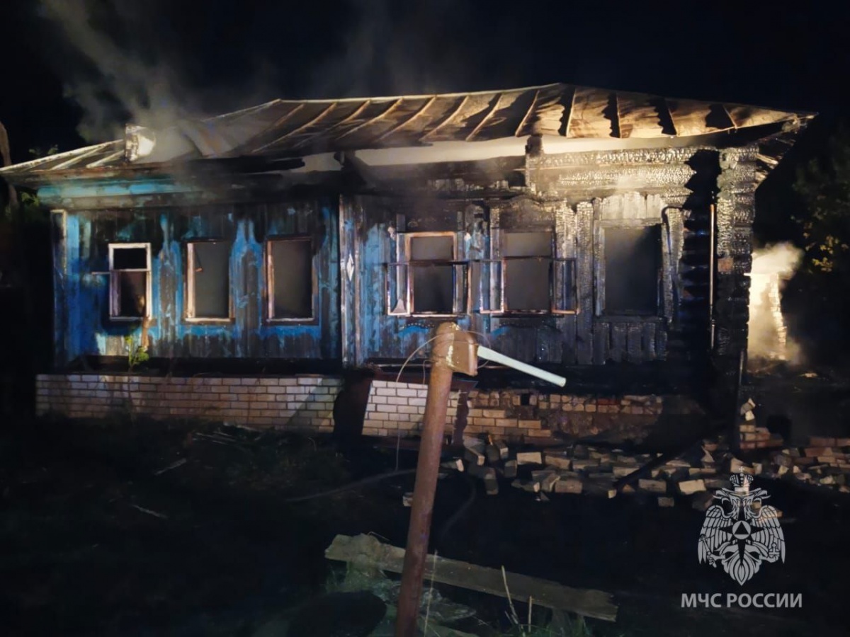 Три человека погибли на пожарах в Нижегородской области за ночь - фото 1