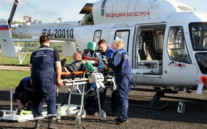 Для доставки пациента из Ветлуги в ожоговый центр впервые задействован вертолет - фото 2