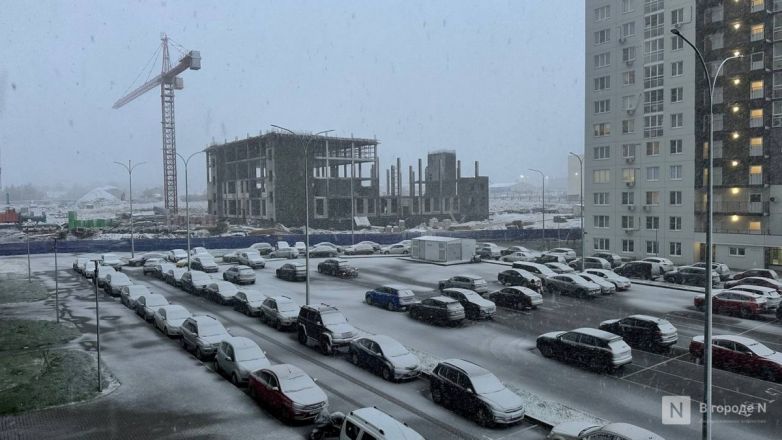 Фото: снежная буря обрушилась на Нижний Новгород 7 мая - фото 9