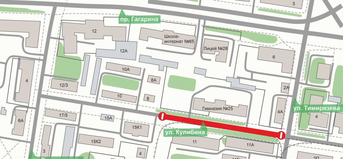 Улицу Кулибина в Нижнем Новогороде перекроют 25 июня - фото 1