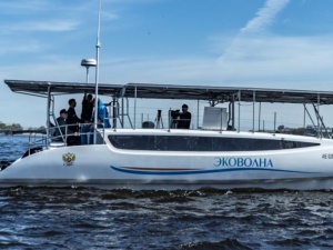 В Нижегородскую область прибудет уникальный катамаран на солнечных батареях