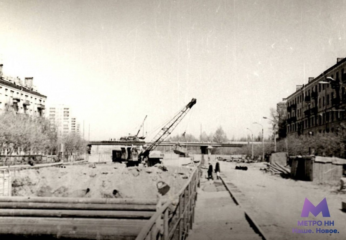 Опубликованы архивные кадры строительства станций метро в Горьком - фото 1